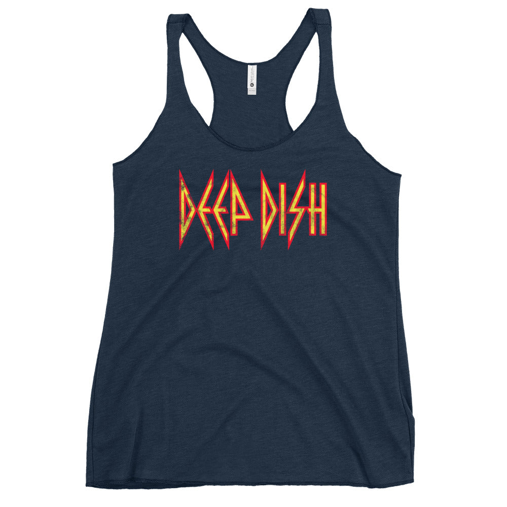 Deep Dish Rock Women&#39;s Racerback Tank