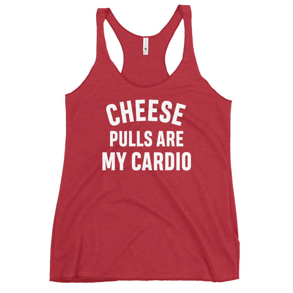 Cheese Pulls Women&#39;s Racerback Tank