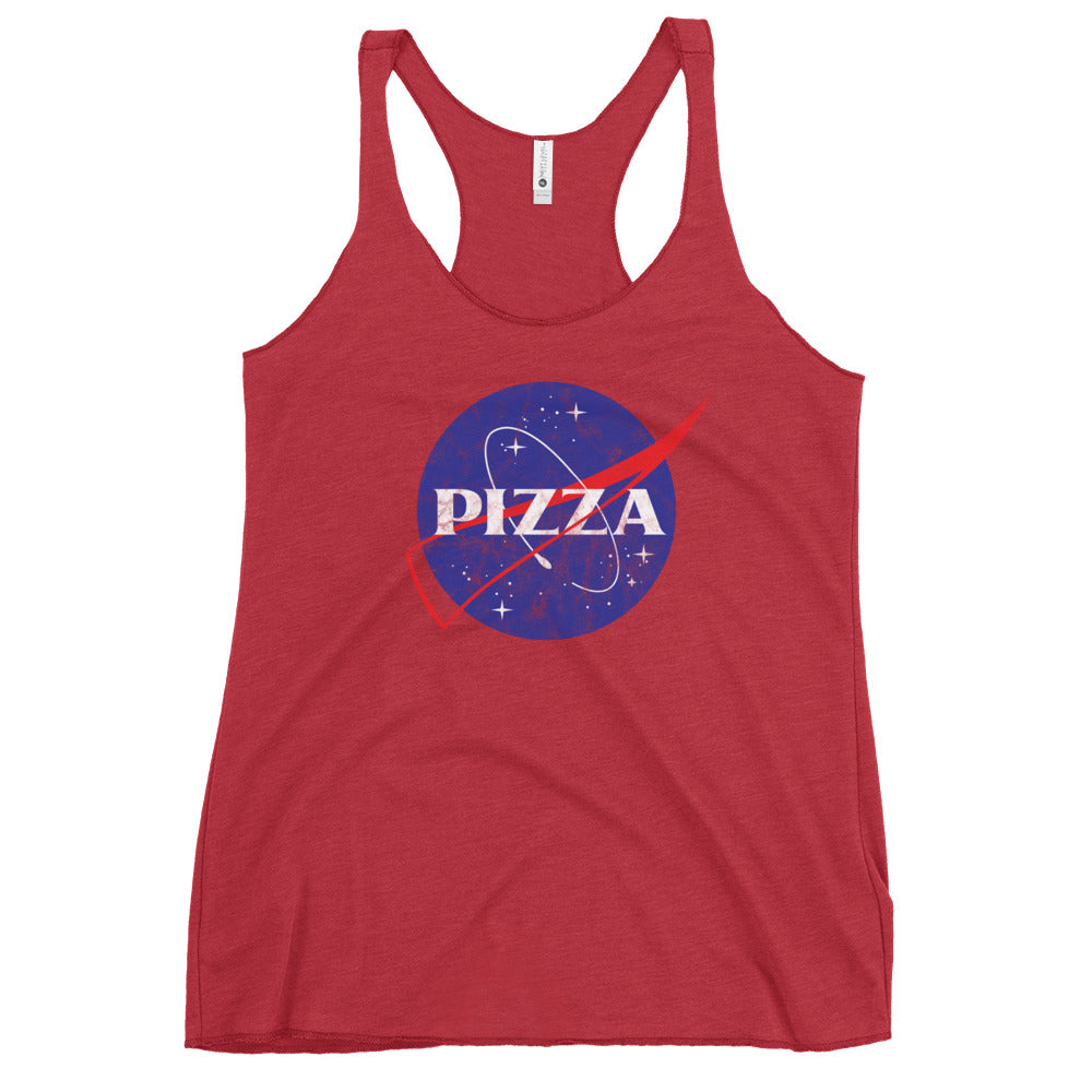 Pizza Space Women&#39;s Racerback Tank