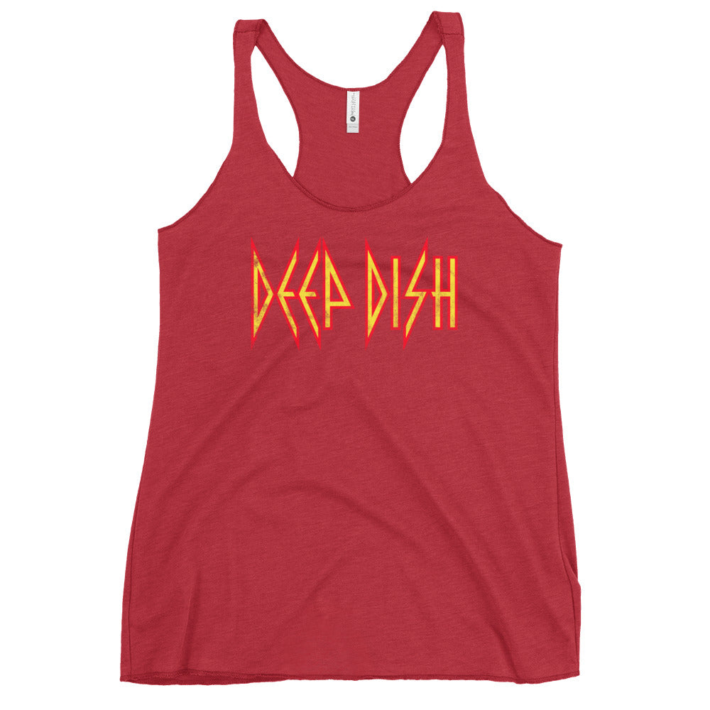 Deep Dish Rock Women&#39;s Racerback Tank