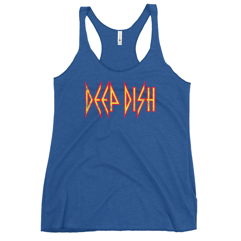 Deep Dish Rock Women&#39;s Racerback Tank