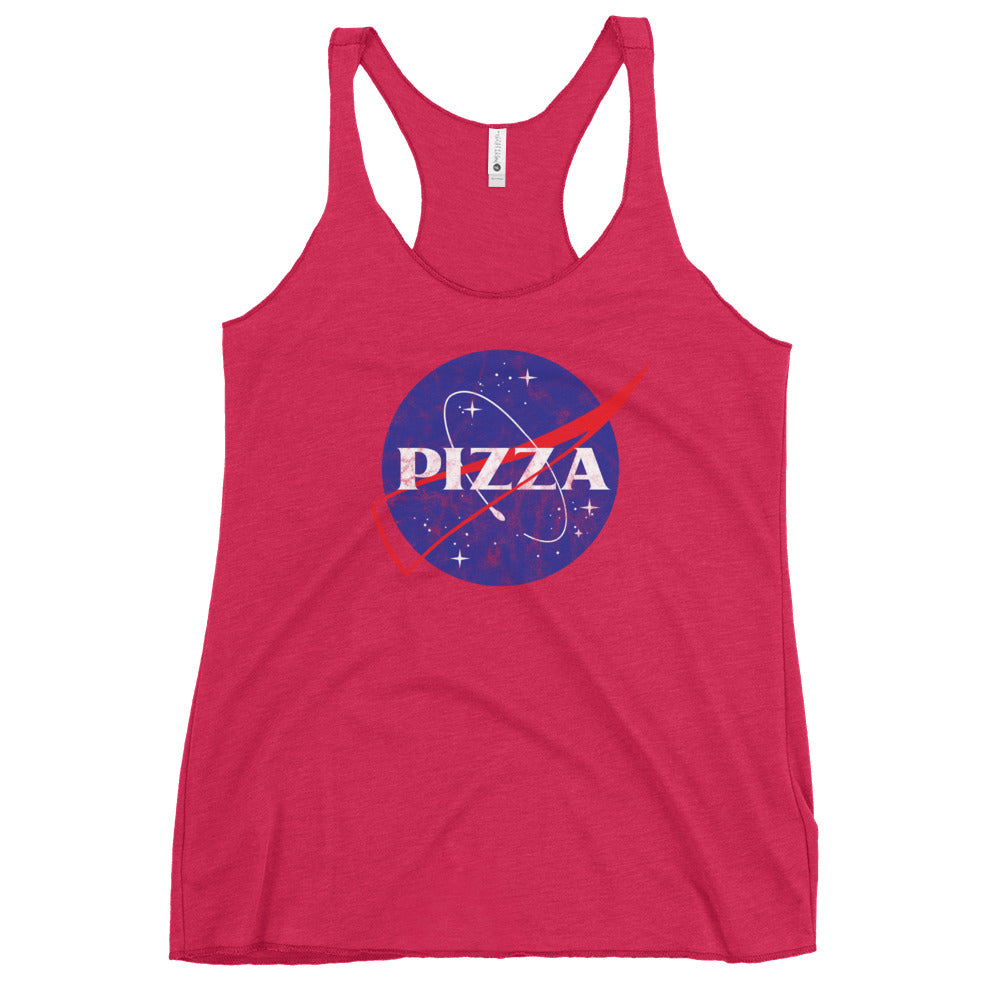 Pizza Space Women&#39;s Racerback Tank