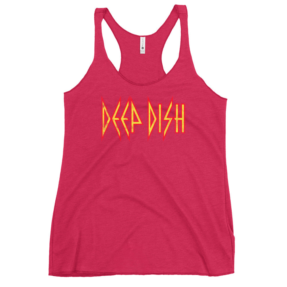 Deep Dish Rock Women&#39;s Racerback Tank