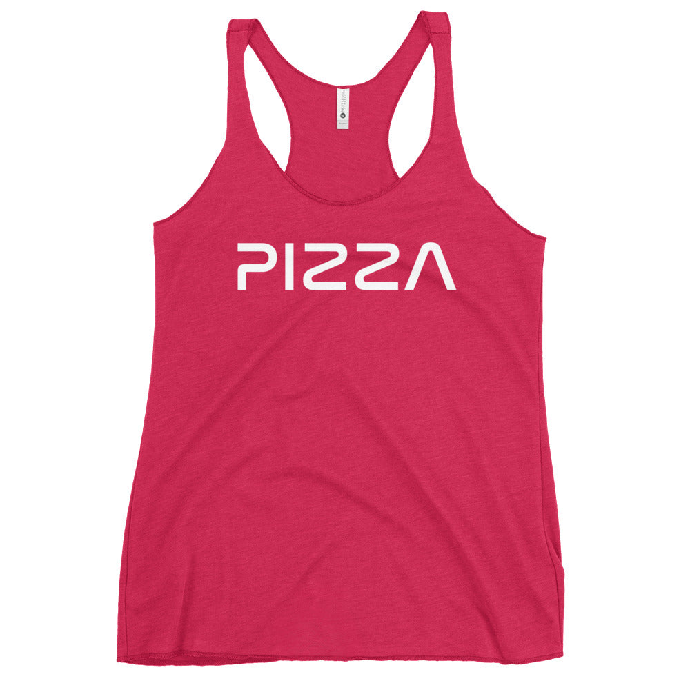 Pizza Space Women&#39;s Racerback Tank