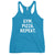 Gym Pizza Repeat Women's Racerback Tank