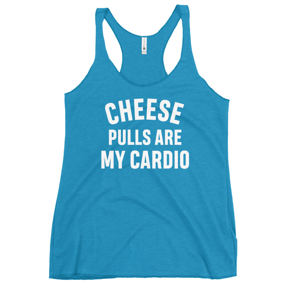 Cheese Pulls Women&#39;s Racerback Tank