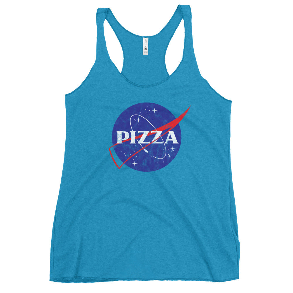 Pizza Space Women&#39;s Racerback Tank