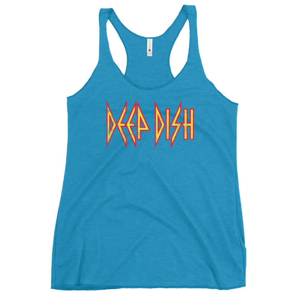 Deep Dish Rock Women&#39;s Racerback Tank