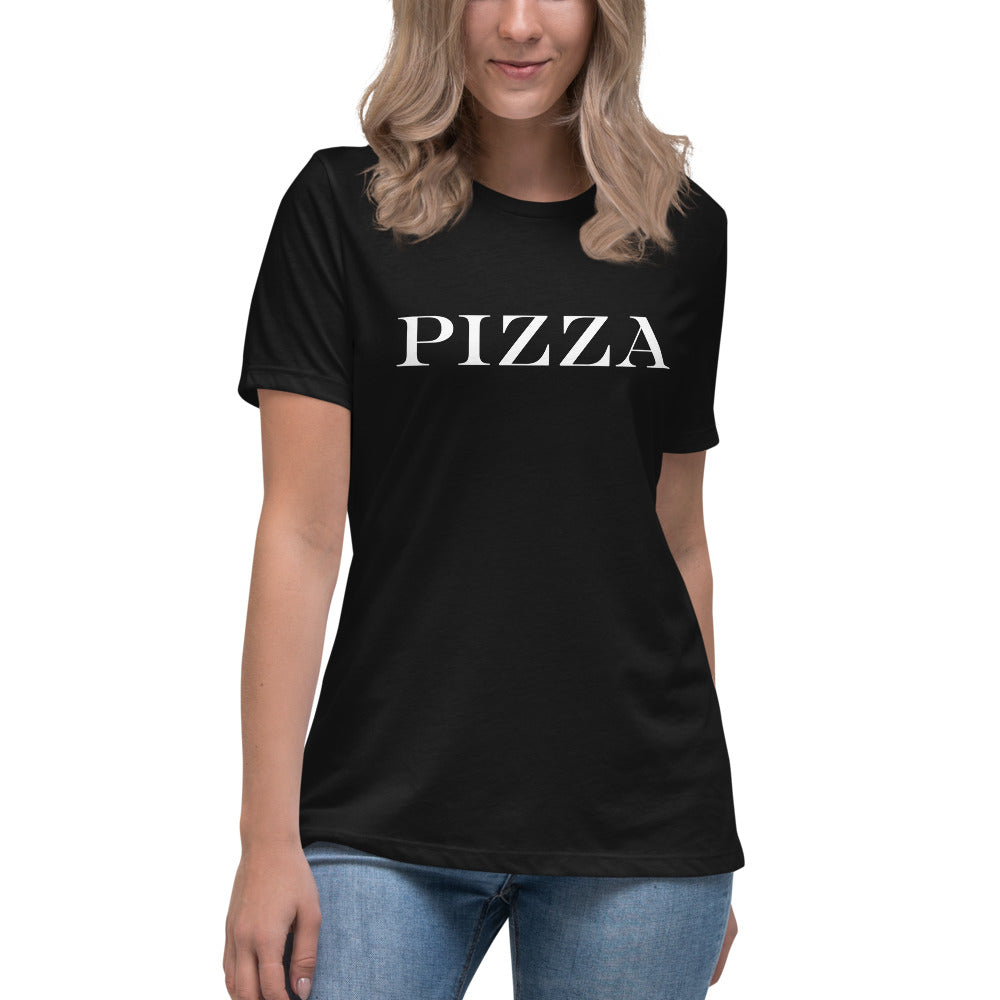 Pizza Women&#39;s Relaxed T-Shirt