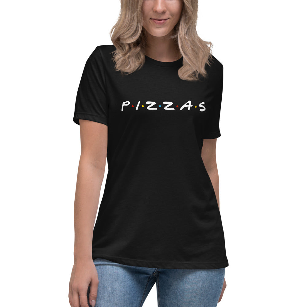 Pizzas Friends Women&#39;s Relaxed T-Shirt