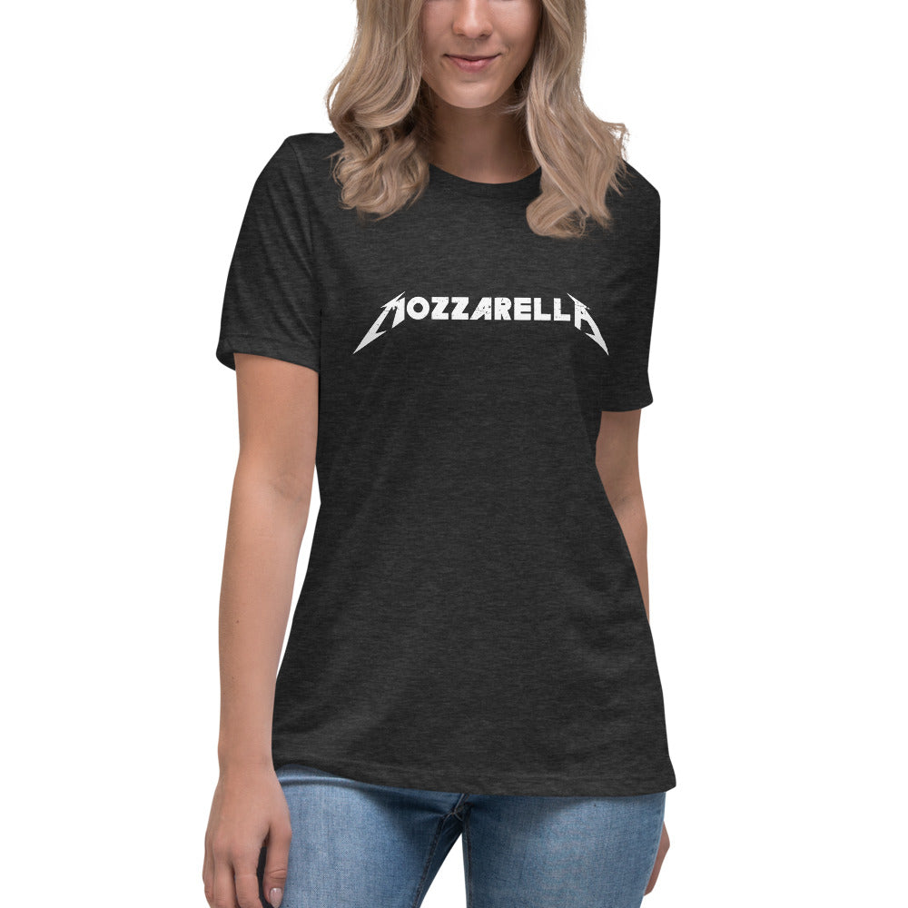 Mozzarella Metal Women's Relaxed T-Shirt