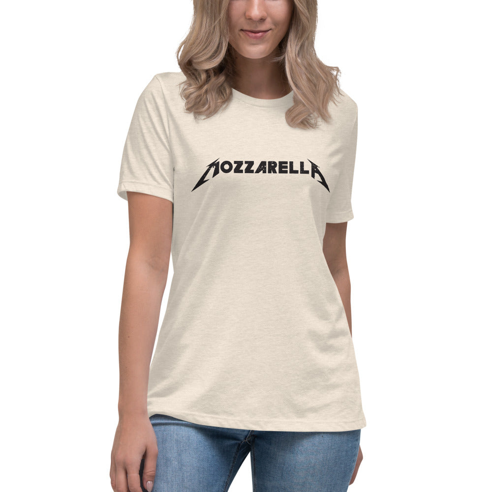 Mozzarella Metal Women&#39;s Relaxed T-Shirt