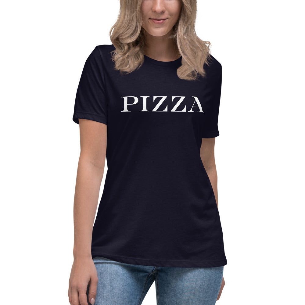Pizza Women&#39;s Relaxed T-Shirt