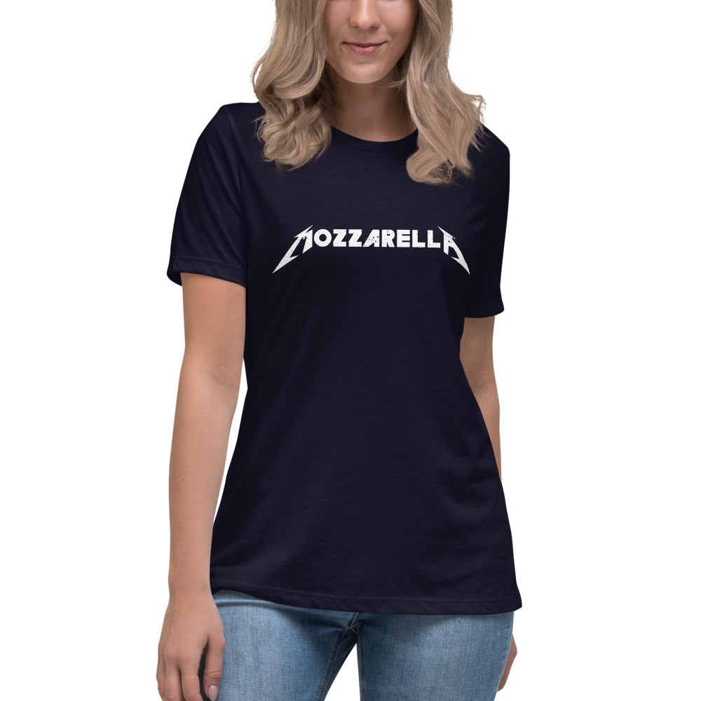 Mozzarella Metal Women&#39;s Relaxed T-Shirt
