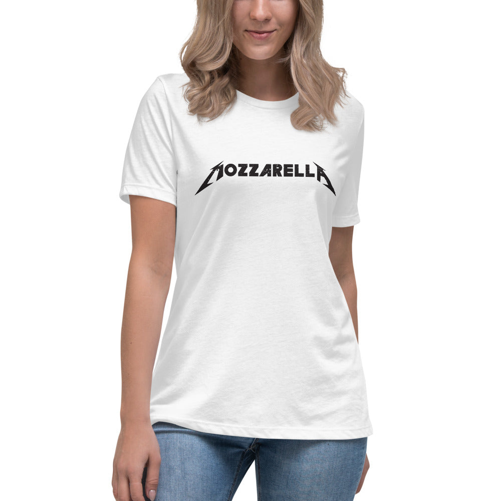 Mozzarella Metal Women&#39;s Relaxed T-Shirt